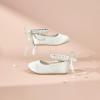 imageFelix ampamp Flora Girls Toddler Little Ballet Shoes  Flower Girls Mary Jane Flats Dress Shoes Party WeddingB898ivory White