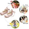 imageFelix ampamp Flora Girls Toddler Little Ballet Shoes  Flower Girls Mary Jane Flats Dress Shoes Party WeddingB898pink