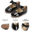 imageFelix ampamp Flora Toddler Flower Girl Dress Shoes  Girl Ballet Flats Party School Shoes WeddingB317 Black