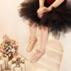 imageFelix ampamp Flora Toddler Flower Girl Dress Shoes  Girl Ballet Flats Party School Shoes WeddingB317 Glitter Gold