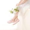 imageFelix ampamp Flora Toddler Flower Girl Dress Shoes  Girl Ballet Flats Party School Shoes WeddingB317light Pink