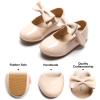 imageFelix ampamp Flora Toddler Flower Girl Dress Shoes  Girl Ballet Flats Party School Shoes WeddingB317nude