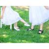 imageFelix ampamp Flora Toddler Flower Girl Dress Shoes  Girl Ballet Flats Party School Shoes WeddingB317white