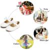 imageFelix ampamp Flora Toddler Flower Girl Dress Shoes  Girl Ballet Flats Party School Shoes WeddingB317white