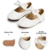 imageFelix ampamp Flora Toddler Flower Girl Dress Shoes  Girl Ballet Flats Party School Shoes WeddingB317white