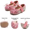 imageFelix ampamp Flora Toddler Flower Girl Dress Shoes  Girl Ballet Flats Party School Shoes WeddingB358pink