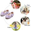 imageFelix ampamp Flora Toddler Flower Girl Dress Shoes  Girl Ballet Flats Party School Shoes WeddingB802gl Purple