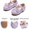 imageFelix ampamp Flora Toddler Flower Girl Dress Shoes  Girl Ballet Flats Party School Shoes WeddingB802gl Purple