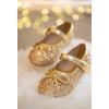 imageFelix ampamp Flora Toddler Flower Girl Dress Shoes  Girl Ballet Flats Party School Shoes WeddingB802glitter Gold