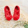imageFelix ampamp Flora Toddler Flower Girl Dress Shoes  Girl Ballet Flats Party School Shoes WeddingB803red