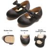 imageFelix ampamp Flora Toddler Flower Girl Dress Shoes  Girl Ballet Flats Party School Shoes WeddingB816black