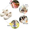 imageFelix ampamp Flora Toddler Flower Girl Dress Shoes  Girl Ballet Flats Party School Shoes WeddingB816champagne Gold