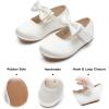 imageFelix ampamp Flora Toddler Flower Girl Dress Shoes  Girl Ballet Flats Party School Shoes WeddingB816ivory White
