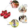 imageFelix ampamp Flora Toddler Flower Girl Dress Shoes  Girl Ballet Flats Party School Shoes WeddingB816red