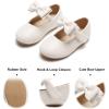 imageFelix ampamp Flora Toddler Flower Girl Dress Shoes  Girl Ballet Flats Party School Shoes WeddingB833apricot