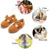 imageFelix ampamp Flora Toddler Flower Girl Dress Shoes  Girl Ballet Flats Party School Shoes WeddingB847brown