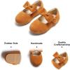 imageFelix ampamp Flora Toddler Flower Girl Dress Shoes  Girl Ballet Flats Party School Shoes WeddingB847brown