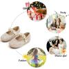 imageFelix ampamp Flora Toddler Flower Girl Dress Shoes  Girl Ballet Flats Party School Shoes WeddingB873glitter Gold