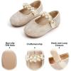 imageFelix ampamp Flora Toddler Flower Girl Dress Shoes  Girl Ballet Flats Party School Shoes WeddingB873glitter Gold