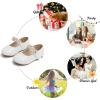 imageFelix ampamp Flora Toddler Flower Girl Dress Shoes  Girl Ballet Flats Party School Shoes WeddingB873pl White