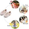 imageFelix ampamp Flora Toddler Flower Girl Dress Shoes  Girl Ballet Flats Party School Shoes WeddingB880glitter Pink