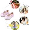imageFelix ampamp Flora Toddler Flower Girl Dress Shoes  Girl Ballet Flats Party School Shoes WeddingB885glitter Pink