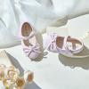 imageFelix ampamp Flora Toddler Flower Girl Dress Shoes  Girl Ballet Flats Party School Shoes WeddingB885glitter Pink
