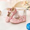 imageFelix ampamp Flora Toddler Flower Girl Dress Shoes  Girl Ballet Flats Party School Shoes WeddingB888glitter Pink