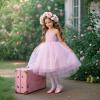 imageFelix ampamp Flora Toddler Flower Girl Dress Shoes  Girl Ballet Flats Party School Shoes WeddingB888glitter Pink