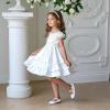 imageFelix ampamp Flora Toddler Flower Girl Dress Shoes  Girl Ballet Flats Party School Shoes WeddingB888s White