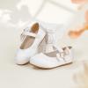 imageFelix ampamp Flora Toddler Flower Girl Dress Shoes  Girl Ballet Flats Party School Shoes WeddingB888s White