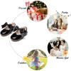 imageFelix ampamp Flora Toddler Flower Girl Dress Shoes  Girl Ballet Flats Party School Shoes WeddingB890black