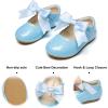 imageFelix ampamp Flora Toddler Flower Girl Dress Shoes  Girl Ballet Flats Party School Shoes WeddingB890blue