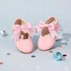imageFelix ampamp Flora Toddler Flower Girl Dress Shoes  Girl Ballet Flats Party School Shoes WeddingB890light Pink