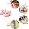 imageFelix ampamp Flora Toddler Flower Girl Dress Shoes  Girl Ballet Flats Party School Shoes WeddingB890pink