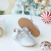 imageFelix ampamp Flora Toddler Flower Girl Dress Shoes  Girl Ballet Flats Party School Shoes WeddingB890silver