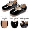imageFelix ampamp Flora Toddler Flower Girl Dress Shoes  Girl Ballet Flats Party School Shoes WeddingB899pl Black