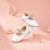 imageFelix ampamp Flora Toddler Flower Girl Dress Shoes  Girl Ballet Flats Party School Shoes WeddingB899pl White