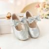 imageFelix ampamp Flora Toddler Flower Girl Dress Shoes  Girl Ballet Flats Party School Shoes WeddingB901glitter Silver