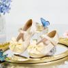 imageFelix ampamp Flora Toddler Flower Girl Dress Shoes  Girl Ballet Flats Party School Shoes WeddingB904champagne Gold