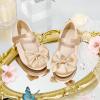 imageFelix ampamp Flora Toddler Flower Girl Dress Shoes  Girl Ballet Flats Party School Shoes WeddingB904dark Nude
