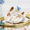 imageFelix ampamp Flora Toddler Flower Girl Dress Shoes  Girl Ballet Flats Party School Shoes WeddingB904ivory White