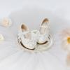 imageFelix ampamp Flora Toddler Flower Girl Dress Shoes  Girl Ballet Flats Party School Shoes WeddingB904pl White