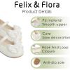 imageFelix ampamp Flora Toddler Flower Girl Dress Shoes  Girl Ballet Flats Party School Shoes WeddingB904pl White