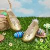 imageFelix ampamp Flora Toddler Flower Girl Dress Shoes  Girl Ballet Flats Party School Shoes WeddingBf02gold