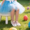 imageFelix ampamp Flora Toddler Flower Girl Dress Shoes  Girl Ballet Flats Party School Shoes WeddingBf02white