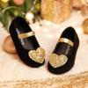 imageFelix ampamp Flora Toddler Flower Girl Dress Shoes  Girl Ballet Flats Party School Shoes WeddingBf12black