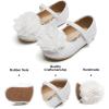 imageFelix ampamp Flora Toddler Flower Girl Dress Shoes  Girl Ballet Flats Party School Shoes WeddingBu319 White