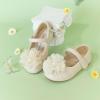 imageFelix ampamp Flora Toddler Flower Girl Dress Shoes  Girl Ballet Flats Party School Shoes WeddingBu319beige