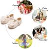 imageFelix ampamp Flora Toddler Flower Girl Dress Shoes  Girl Ballet Flats Party School Shoes WeddingBu319beige